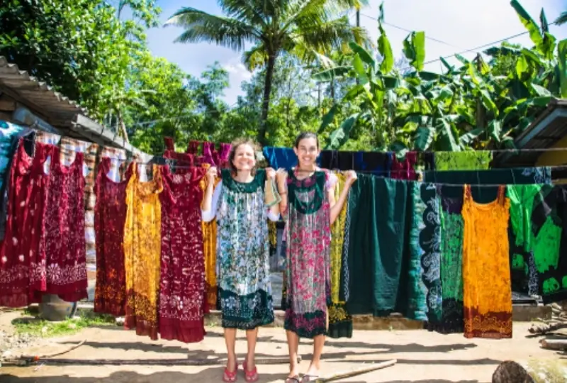 Batik-Kunst des Südens