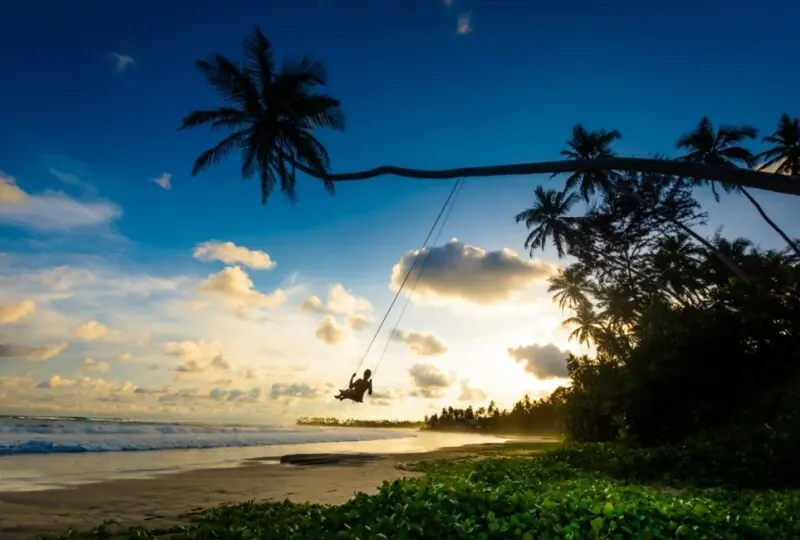 Dikwella Strand Schaukel