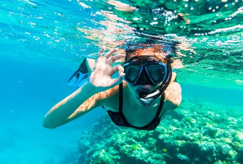 Tauchen und Schnorcheln in Hikkaduwa