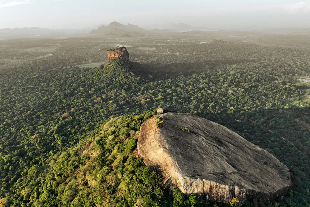 Pidurangala Felsen Pidurangala Felsen