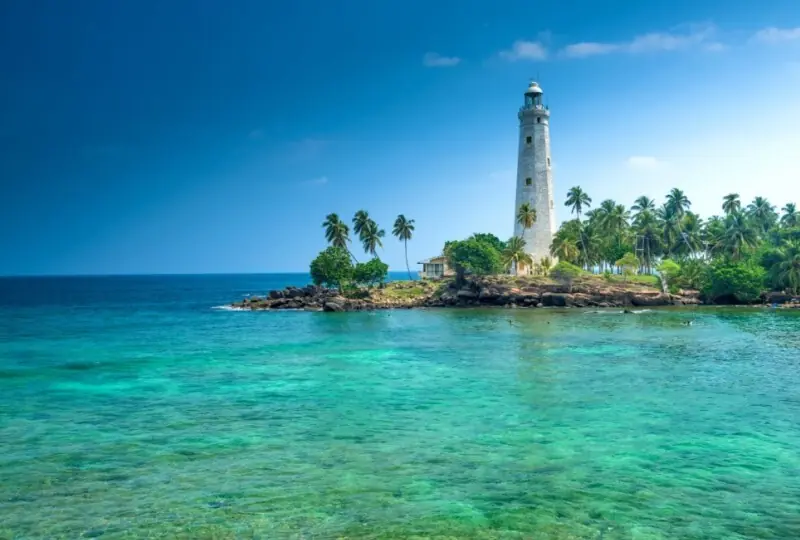 Der Dondra Head Leuchtturm