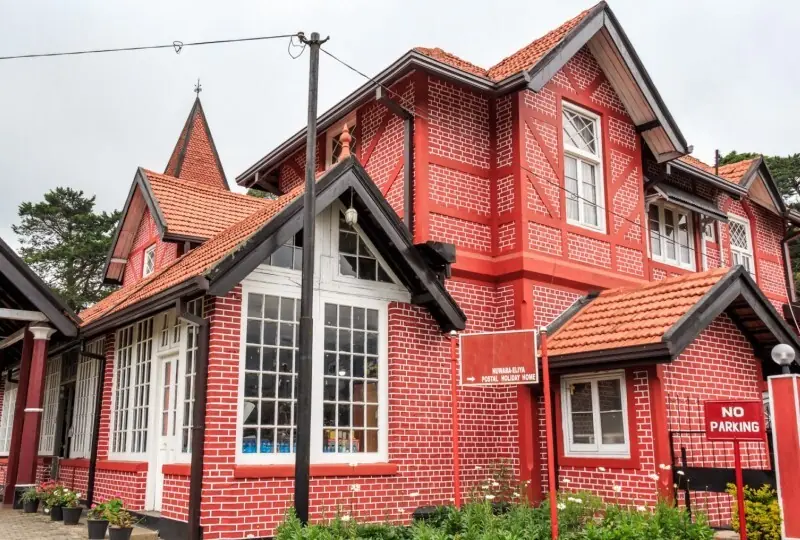 Die Post und andere koloniale Gebäude